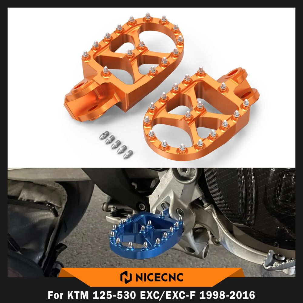 Für KTM EXC 300 EXC 250 EXC450 EXC-F 250 SX250 1998-2016 SXF 450 SXF 250 1998-2015 XC XCF XCW XCFW 2006-2016 Fußrasten Fußstütze