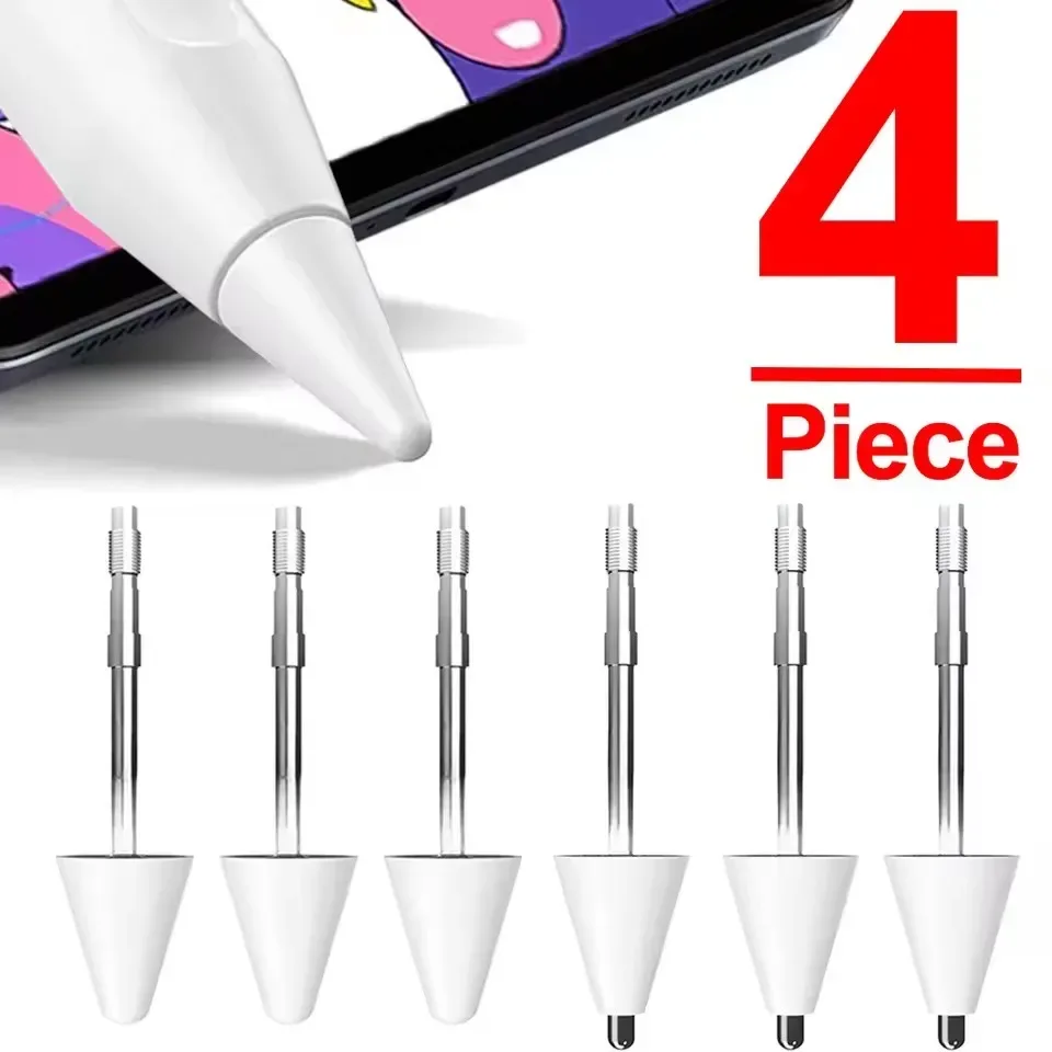 1/4PCS Ersatz Stylus Stift Tipps für Xiaomi Redmi Smart Bleistifte Nib Metall Tragen-widerstand Ersatz Stift spitze für Mi Redmi Pad