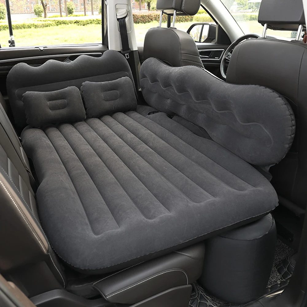 Auto Aufblasbare Reise Bett Matratze Auto Aufblasbare Reise Bett Hause Outdoor Camping Matte Hinten Beflockung Plus Luft Matratze für SUV