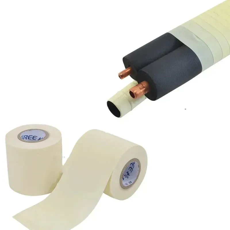 Spezielles Wickelband für Klimaanlageninstallation, Schwamm-Isolierband für Kupferrohre, Hochwertige Wasserdichte Verbindungsbandage