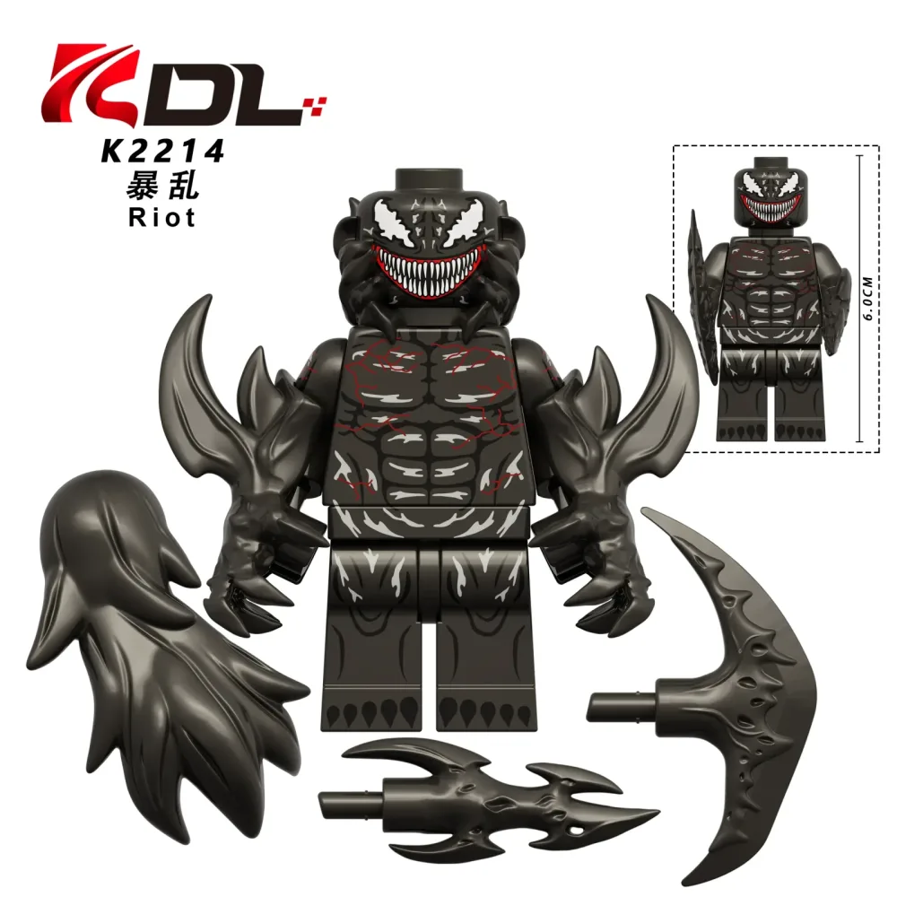 Ricky Toys Venmo Deadpool John Wick Bausteine Minifiguren Jake Sully Spielzeug Bausteine Geschenke für Kinder Erwachsene