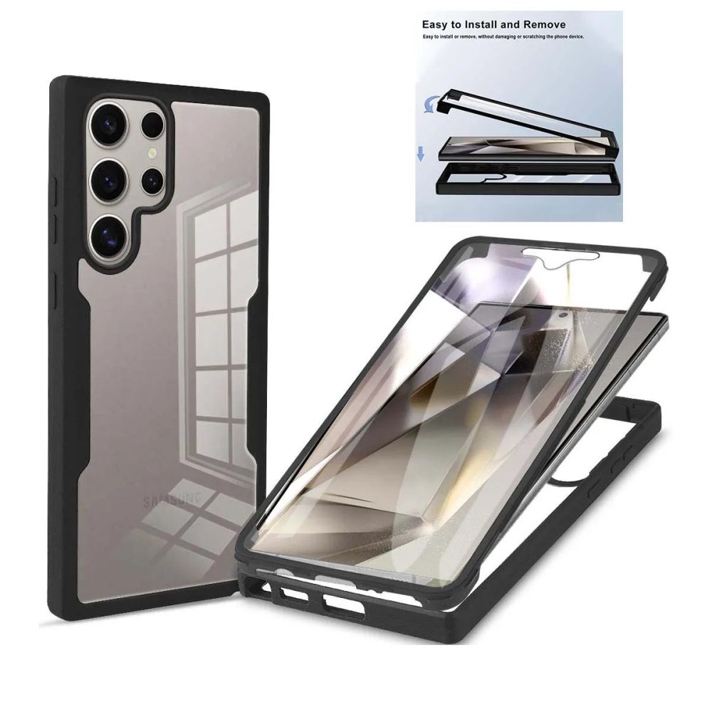 Für Samsung Galaxy S26 S25 S24 S23 Ultra Plus Stoßfeste und Sturzsichere 360° Vollumhüllende Handyhülle für Samsung S 25 24 23 FE S25Edge