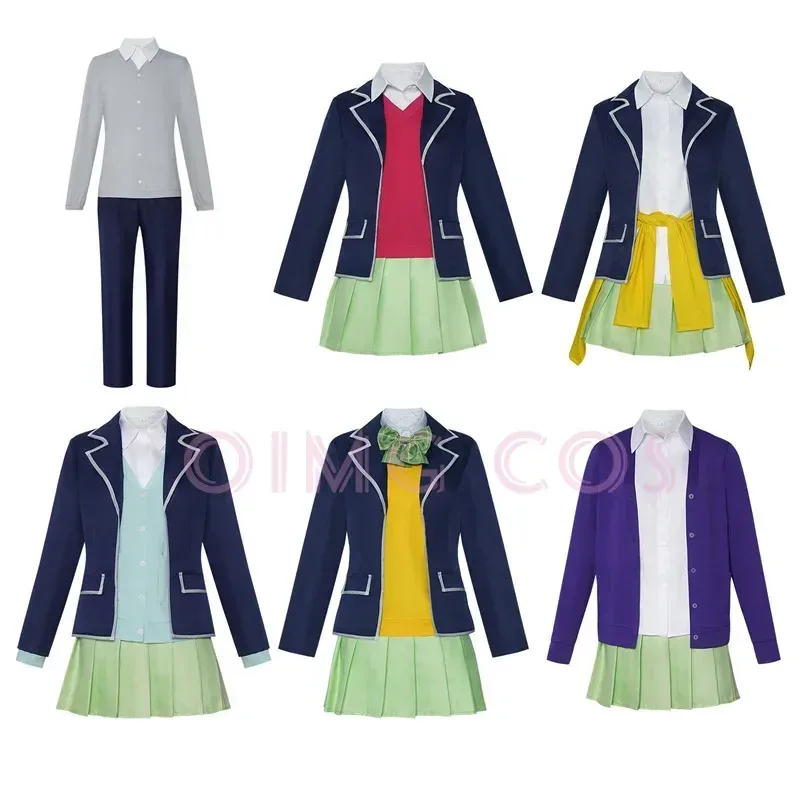The Quintessential Quintuplets Uesugi Fuutarou Nakano Cosplay Kostüm Ichika Uniform Erwachsene Anime Party Frauen Kostüme Spiel