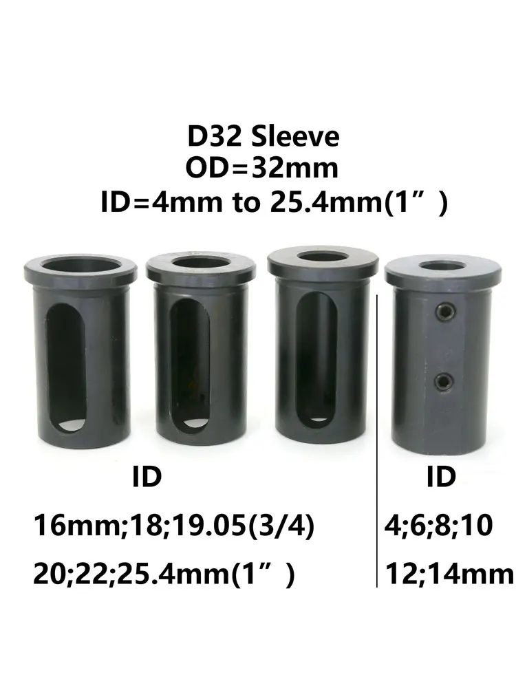 Drehwerkzeuge Buchse Außendurchmesser 32 mm Innendurchmesser 25,4 mm 1? 3/4? Zoll Hochpräzise CNC-gefräst |   Korrosionsbeständig |   Einfache Installation |   Maschinen