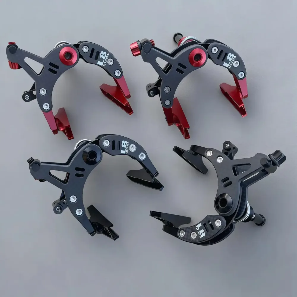 Ciamillo L8 (Lekki8) Fahrrad-Bremssättel, Rennräder, ultraleichte Ringbremssättel, ultimativ leichtgewichtig und superbelastbar.