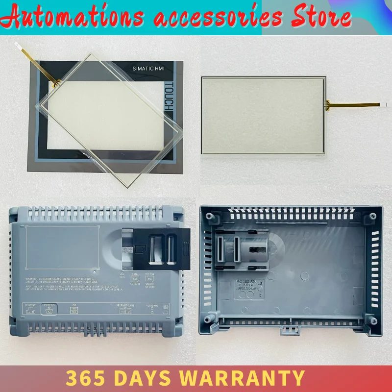 TP700 Comfort 6AV2124-0GC01-0AX0 Touch Screen Panel Glas AMT10427 mit Overlay Schutz Film Zurück Fall Shell Kunststoff abdeckung