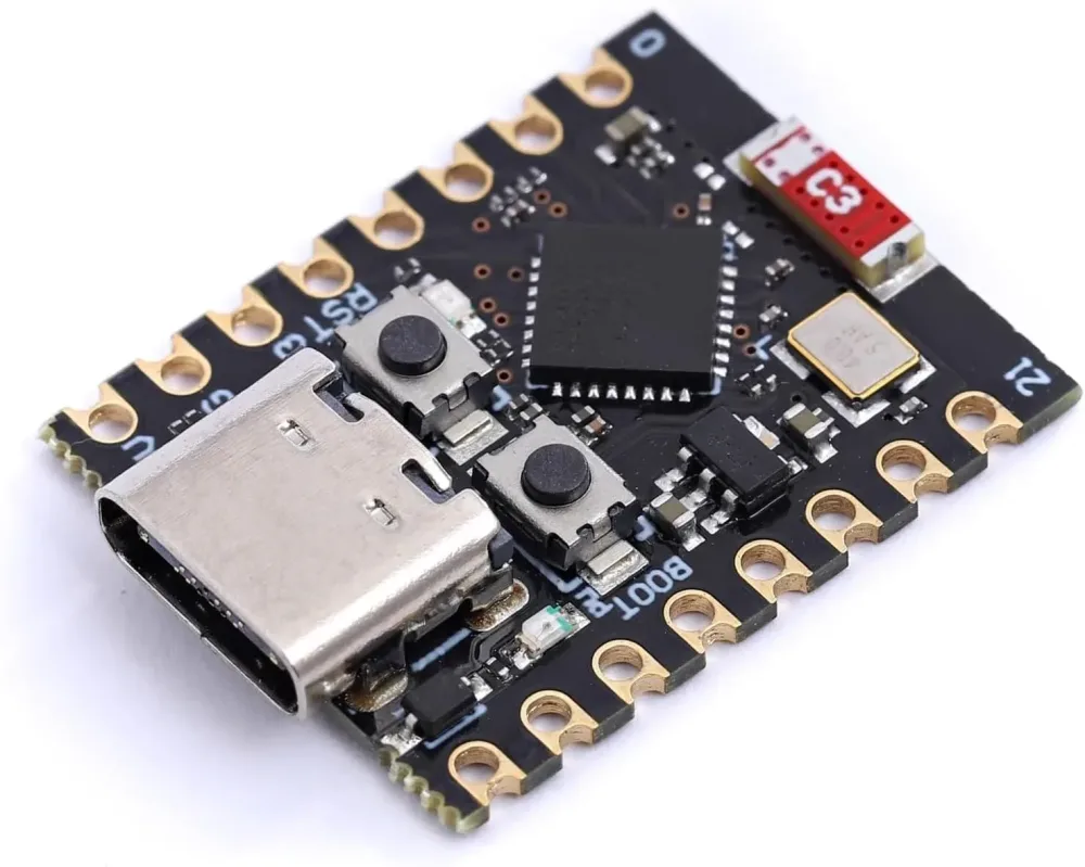 ESP32 C3 Entwicklungsboard-Module Mini WLAN BT Bluetooth-Modul 32-Bit Einzelkern-Prozessor ESP32 C3 16-Pin Typ-C