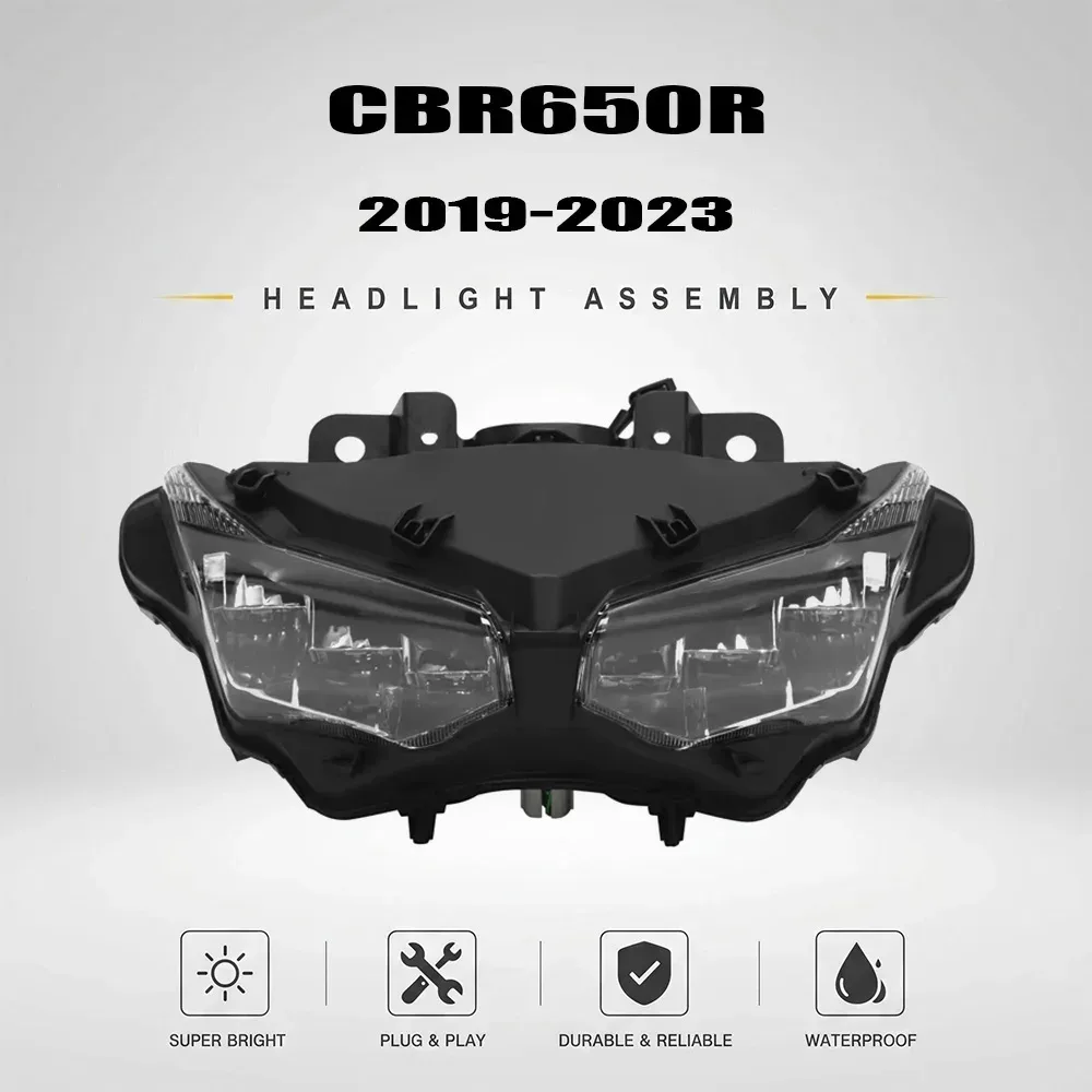 Für Honda CBR650R 2019-2023 CBR500R 2016-2023 Motorrad Vorderer LED-Scheinwerfer-Bausatz