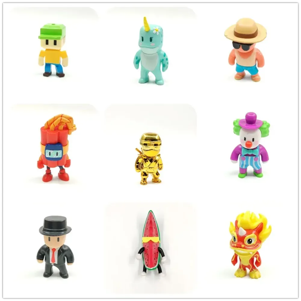 Serie 3-5 Original Stumble Game 3D Mini-Figur Anime-Modell Statue Mehrspieler-Typ Sammlerstück Überraschungs-Geburtstags-Weihnachtsgeschenke