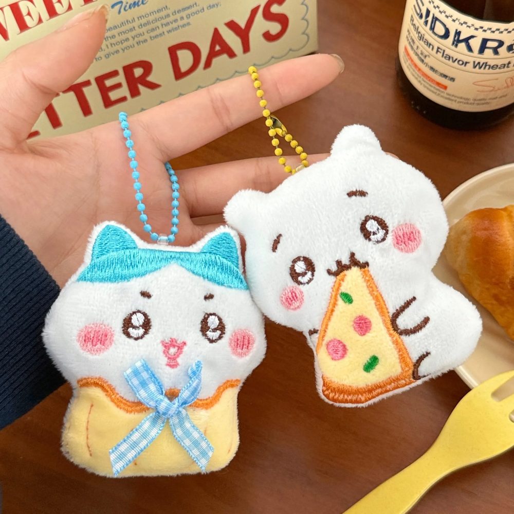 1/3 Stück Chiikawa süße Plüsch Cartoon Puppe Anhänger Brosche Rucksack Schlüsselanhänger Dekoration Anhänger