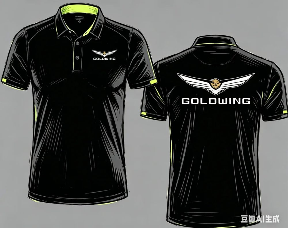 Schnell Trocknende Motorrad Gold Wing 1500 1800 Poloshirts GoldWing Golf Trikot Atmungsaktive Sport-Poloshirts in 8 Farben