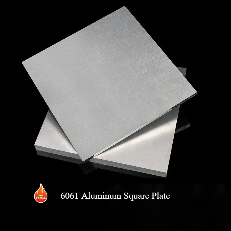 Dicke 0,8mm 2mm 3mm 4mm 5mm 6mm 8mm ~15mm 6061 Aluminiumplatte Aluminiumlegierung Quadratische Flachplatte Maßgefertigte DIY-Rahmen Metallplatte