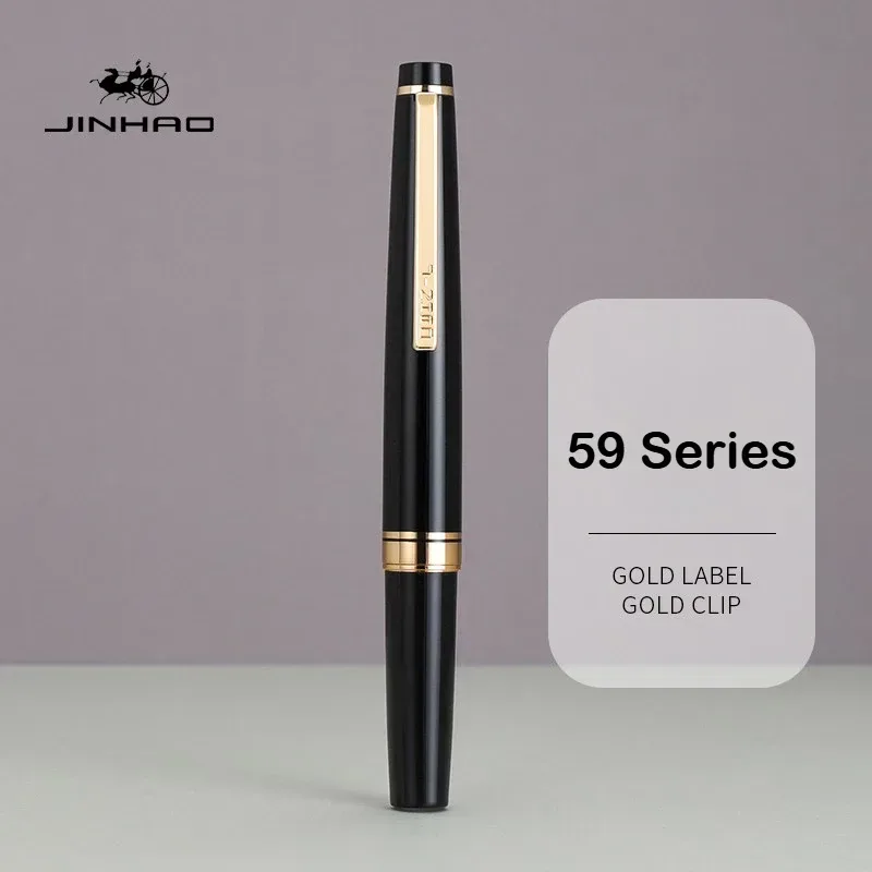 JINHAO 59 Füllfederhalter mit EF F Kapselfeder, luxuriöse, elegante Füllfederhalter, Kalligraphie-Stifte, PK 80, Schul- und Bürobedarf, Schreibwaren