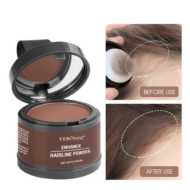 14 Farbe Haar linie Puder schwarze Wurzel auf natürliche sofortige wasserdichte Haaransatz Schatten Concealer Abdeckung Farbe Reparatur in Haar füllen