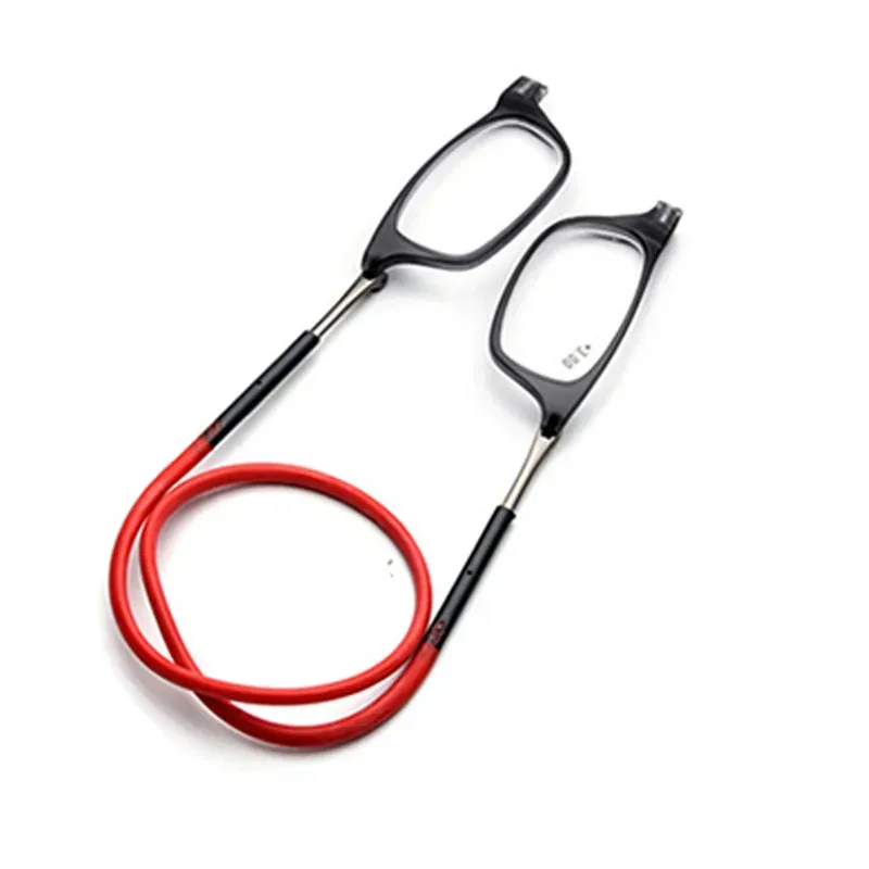 Neue Falten Hals Hängen Presbyopie Brille Hd Harz Mode Magie Magnet Presbyopie Brille Presbyopie Brillen