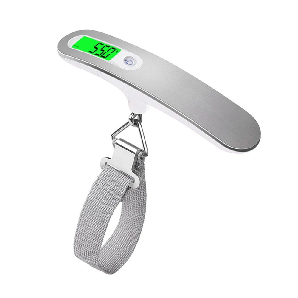 50 kg/110 lb Hand Digitale Gepäck Waage LCD Elektronische Hängen Gürtel Waage Für Reise Koffer Gepäck Elektronische Waage