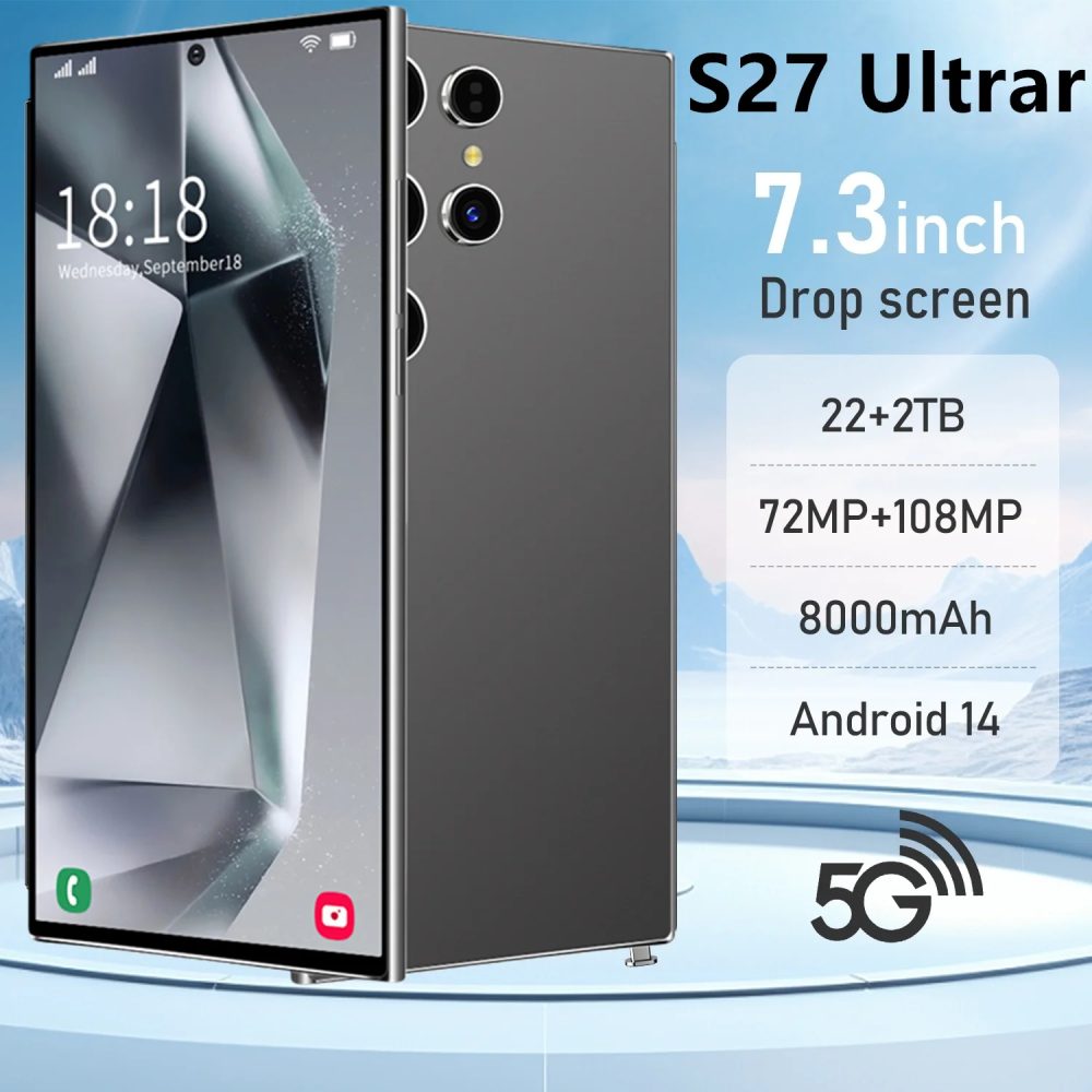2026 Hochwertiges S27 Ultrar Ultra Original Intelligentes 4G 5G Dual-SIM Dual-Standby-System Globale Version 7800mAh Akku