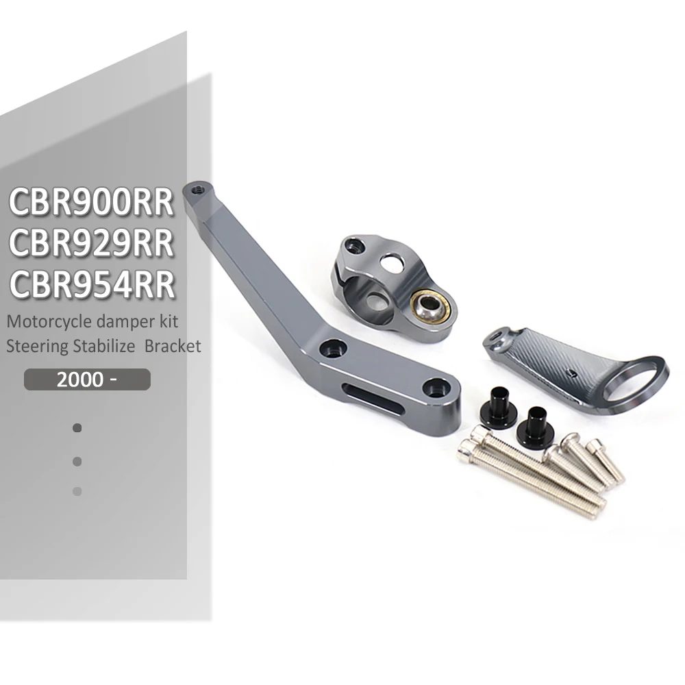 Für Honda CBR954RR CBR954RR 954RR 2002-2003 CNC Aluminium Motorräder Lenkung Stabilisieren Dämpfer Halterung Montage Halterung Kit