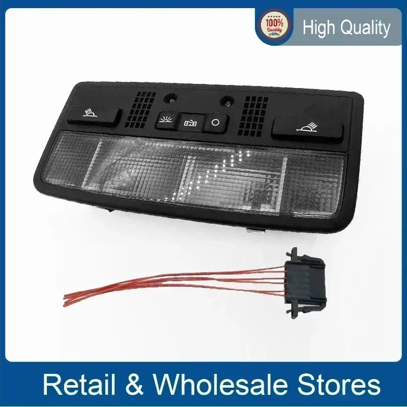 Schwarz 3BD 947 105 2EN 3B7 947 105F 3BD 947105   Rote Kuppelleuchte für den Innenbereich, Leselampe für Passat B5 Golf 4 Bora