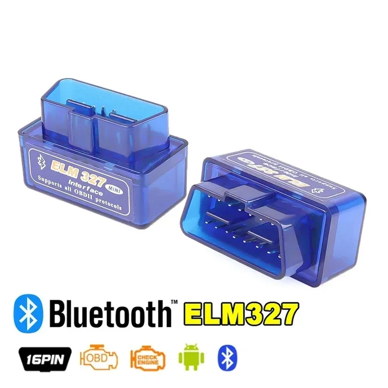 16-PIN-Schnittstelle V2.1 ELM327 OBD2 Mini-Codeleser Scan-Tool Auto-Scanner für Android Diagnose-Tool OBDII OBD 2 für A