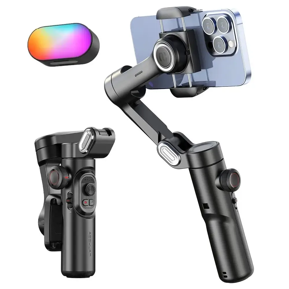 AOCHUAN Smart XE 3-Achsen-Handheld-Gimbal-Stabilisator für Smartphone iPhone Android Face Tracking Vlog Live-Streaming