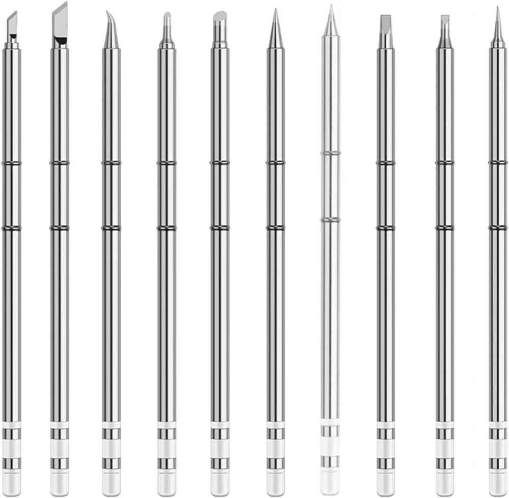 T12 Elektrische Lötkolbenspitzen T12-K B2 BL I ILS JL02 D24 KF BC2 BC3 C4 Spitzenkits für Hakko fx951 Micro DIY Lötstation