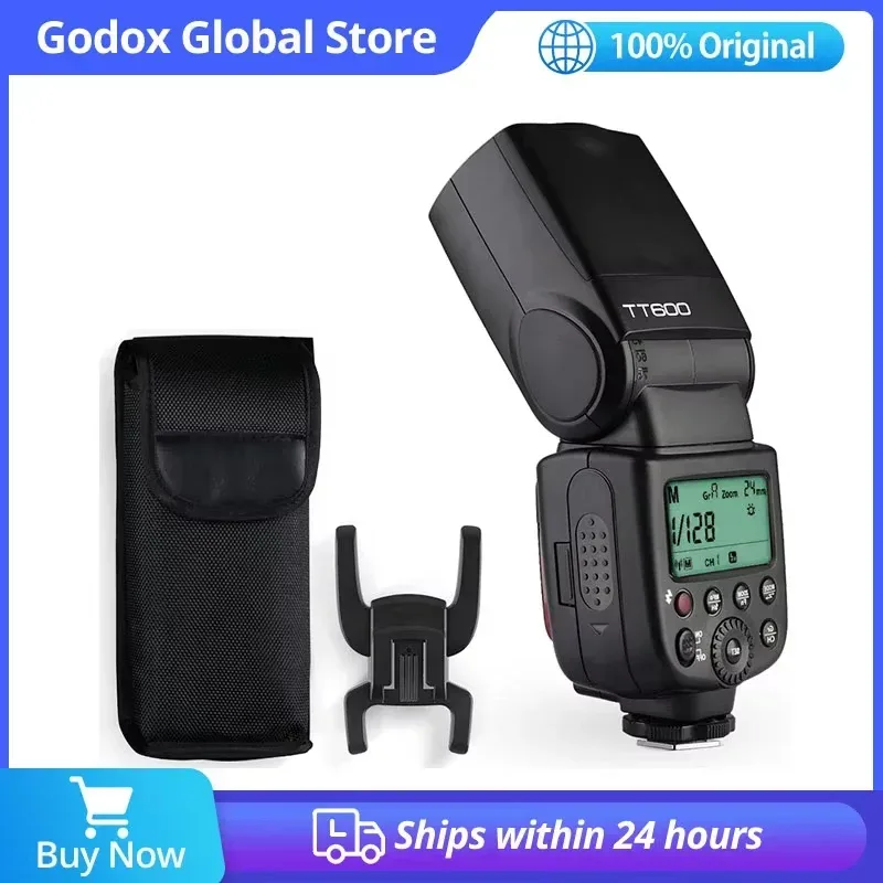 Godox TT600 2,4G Wireless X-System GN60 Master/Slave Kamera-Blitzgerät für Canon Nikon Sony Pentax Olympus Fuji Lumix