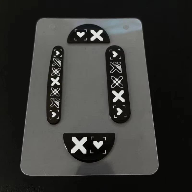 Glas-Mausschlittschuhe für Logitech MX Master 3/3s, Mausfüße, Pads, glatt, langlebig, schlank, 2,5D, gebogene Kante, Mauszubehör