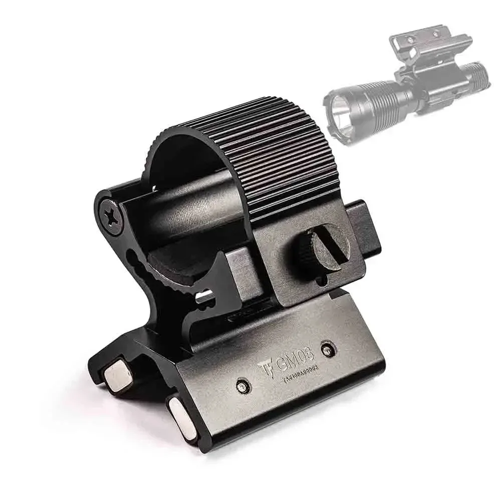 TrustFire GM03 Magnet Taschenlampe Halterung Halter Universal Kraft Magnetische Gun Mount für Jagd Taktische Taschenlampe Lampe