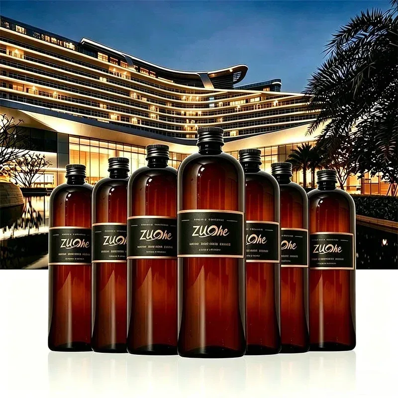 ZUOHE 500ml Hotel-Parfüm Hilton Shangri-La Sterne-Hotel mit Duftöl Langanhaltender Duft Natürliches Frisches Parfüm Deodorant