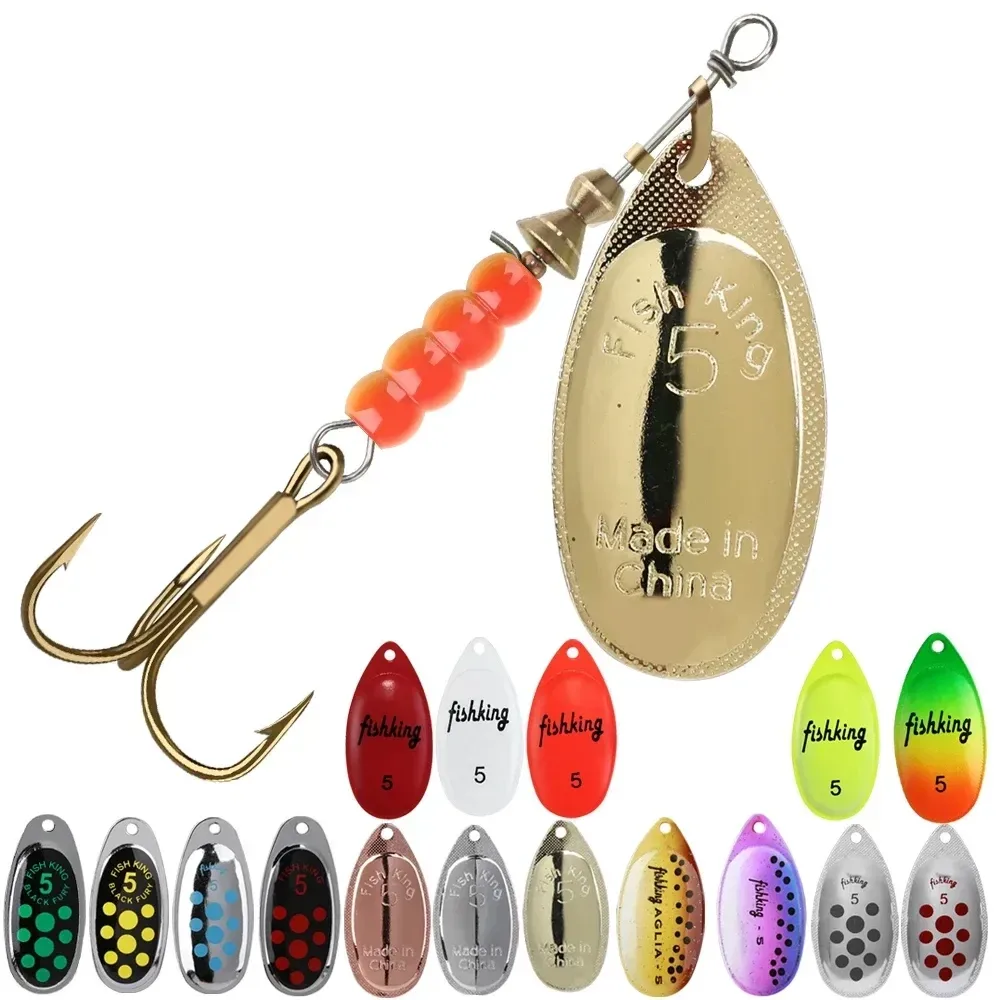 Metall Löffel Spinner Köder 3,9g 4,6g 7,4g 10,8g 15g 1Pcs Spoonbait Wobbler Angeln wobbler Für Hecht Häkeln Set Köder Tackles