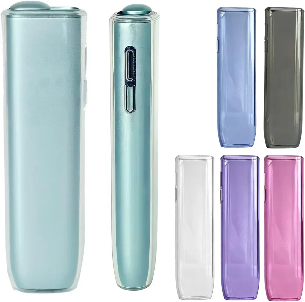 Für iQOS Iluma I One TPU transparente Schutzhülle, ultradünn, ultraleicht, mit integrierter Schutzhülle