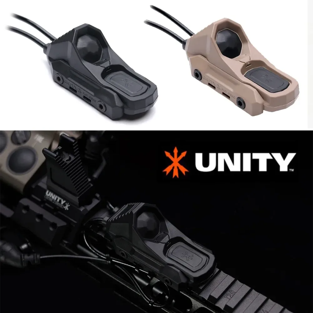 UNITY Tactical AXON Switch Remote Dual Function Pressure Switch für SureFire M300 M600 Taschenlampe PEQ NGAL 2.5 3.5 Crane