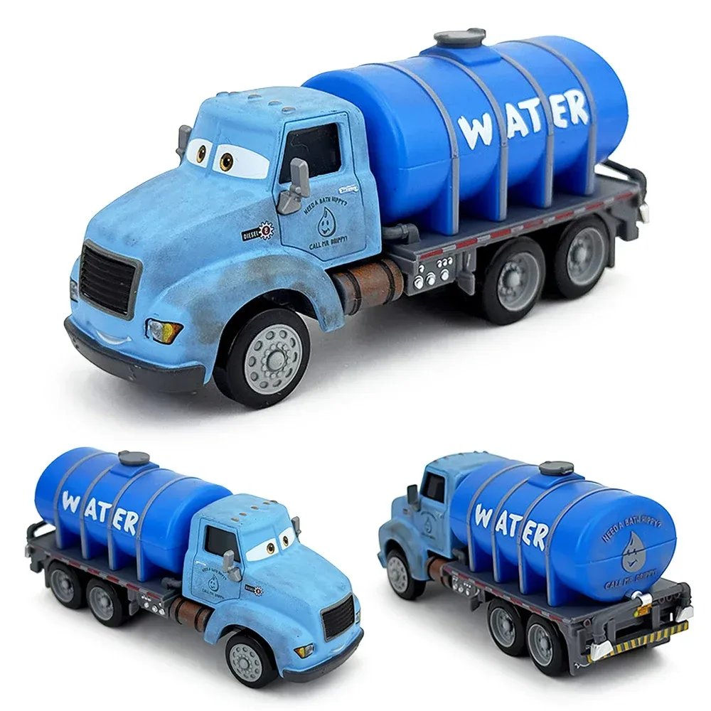 Cars 3 Spielzeugauto Der Wettbewerb des Demolition Derby Rennfahrer Mr. Drippy Legierungs-Druckgussmodell LKW Spielzeug Geschenk für Kinder