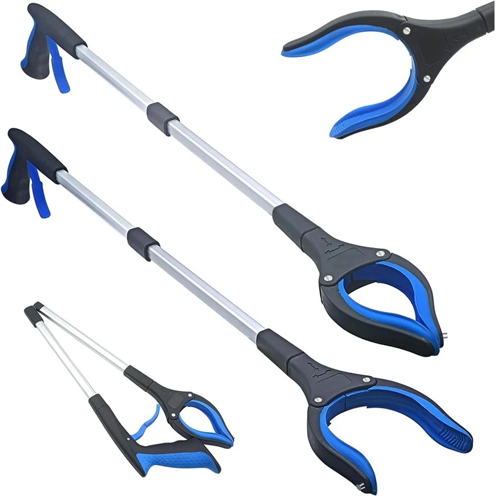 Faltbare Greifer Extender Handwerkzeuge Wurf Reachers Pickers Zusammenklappbare Müll Reacher Grabber Pick Up Tools