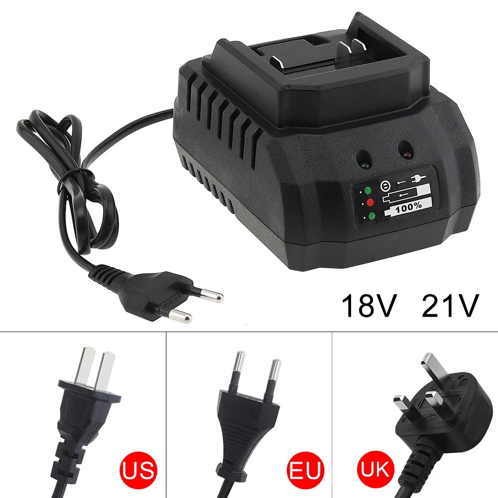 Li-Ionen-Akkuladegerät für Makita 18V 21V DC18RC BL1815 BL1830 Hong Song BoDa FoGo Lomvum ZhiPu JiangMi Jinlujiao LMlava KETEWEI