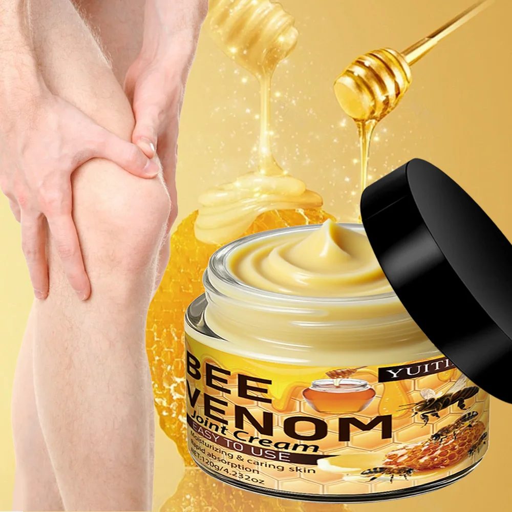 Bienengift-Gelenkcreme 120 g ? spendet Feuchtigkeit und pflegt alle Gelenke und Haut, leicht, schnelle Absorption und nicht klebrig, vielseitig einsetzbar