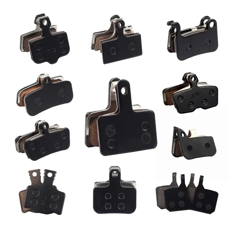 4 Paar Fahrrad MTB Halbmetallische Scheibenbremsbeläge für Shimano B01S G01S A01S XTR XT SLX Deore Sram Guide Level HRD Red Etap Magura