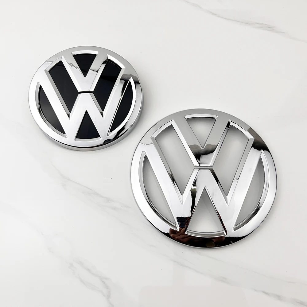 138mm 110mm Auto-Emblem für Frontgrill und Heckklappe, Ersatz für Volkswagen Golf 7 mk7 Golf7 2014 2015 2016 2017
