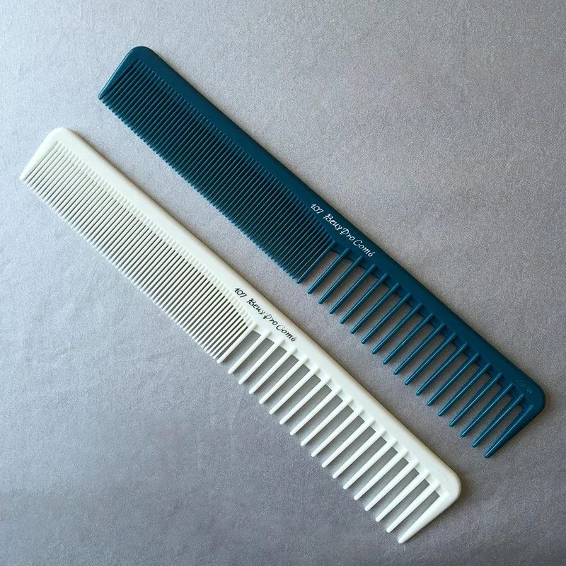 Professionelle Haar Schneiden Kamm Anti-statische Flach Kopf Cutter Kamm FineTooth Haarschnitt Pinsel Salon Werkzeuge Barber Haar Zubehör