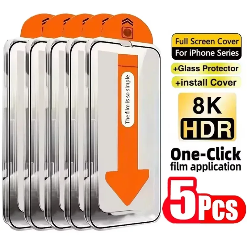 Einfache Installation HD-Displayschutzfolie für Samsung A57 A56 5G A55 A36 A35 A26 A17 A16 A15 A14 A13 A12 A71 A72 A73 Staubfreies Glas
