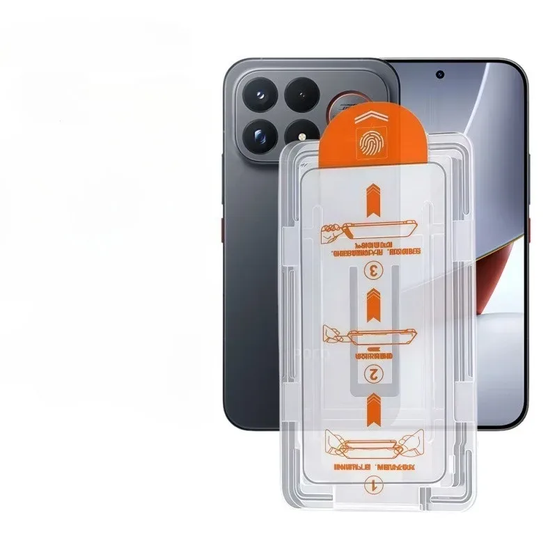 Für Poco F9 Pro Ultra Staubfreies Einfaches Auto-Installationswerkzeug für PocoF9 F9Pro Panzerglas Displayschutzfolie Schutzfilm