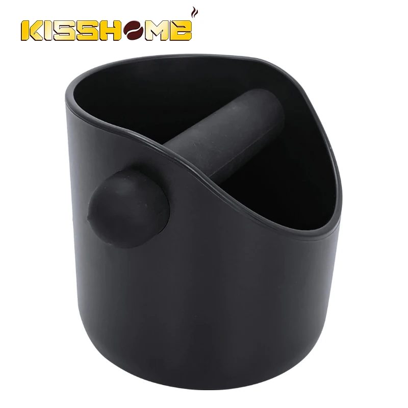 Kaffee Knock Box Anti Slip Schock-Absorbierende Mahlung Dump Espresso Boden Abfall Bin Cafe Für Barista Siebträger Zubehör Werkzeuge