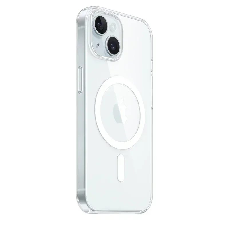 Original Magnetische Transparente Hülle für iPhone 17 Air 16 15 14 13 12 11 Pro Max 12 13 mini Funda für Magsafe Silikon Durchsichtige Abdeckung