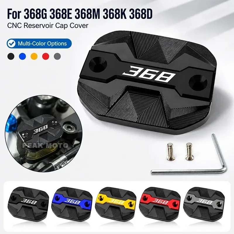Für ZONTES ZT368 368 G 368G 368D 368E 368 M K 501G Motorrad Vorderer Brems- und Kupplungsflüssigkeitsbehälter-Deckel Tankabdeckung Ölbehälter-Kappe