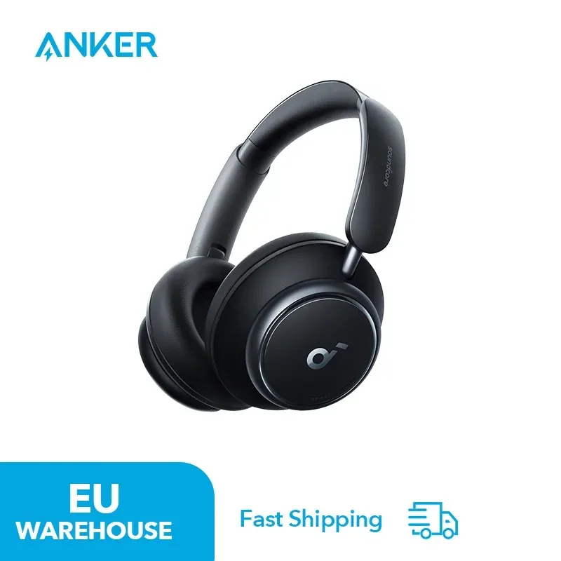 Soundcore by Anker Space Q45 Adaptive Active Noise Cancelling-Kopfhörer, reduziert Geräusche durch bis zu 98 %, 50 Stunden Spielzeit, App-Steuerung