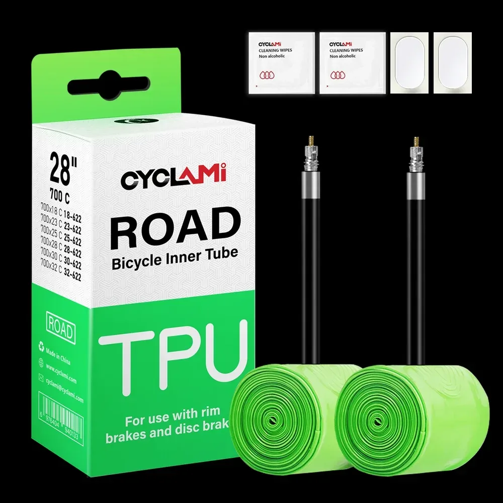Wahl CYCLAMI TPU-Material Ultraleichter Fahrradschlauch 700C 18 32 Rennrad-MTB-Fahrradreifen 45 65 85 mm Länge Französisches Ventil 30 g