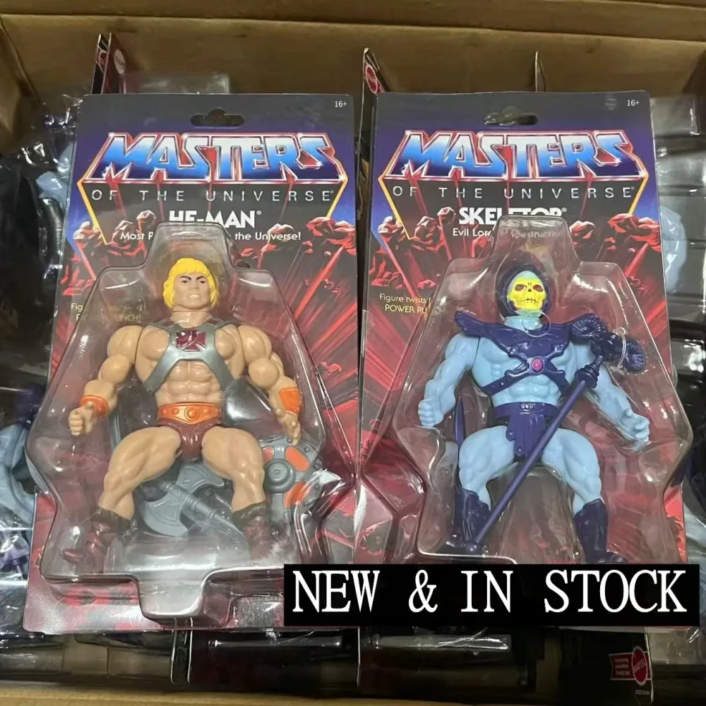 Auf Lager: He-Man Motu 80th Set Retro Skeletor Classics 5,5