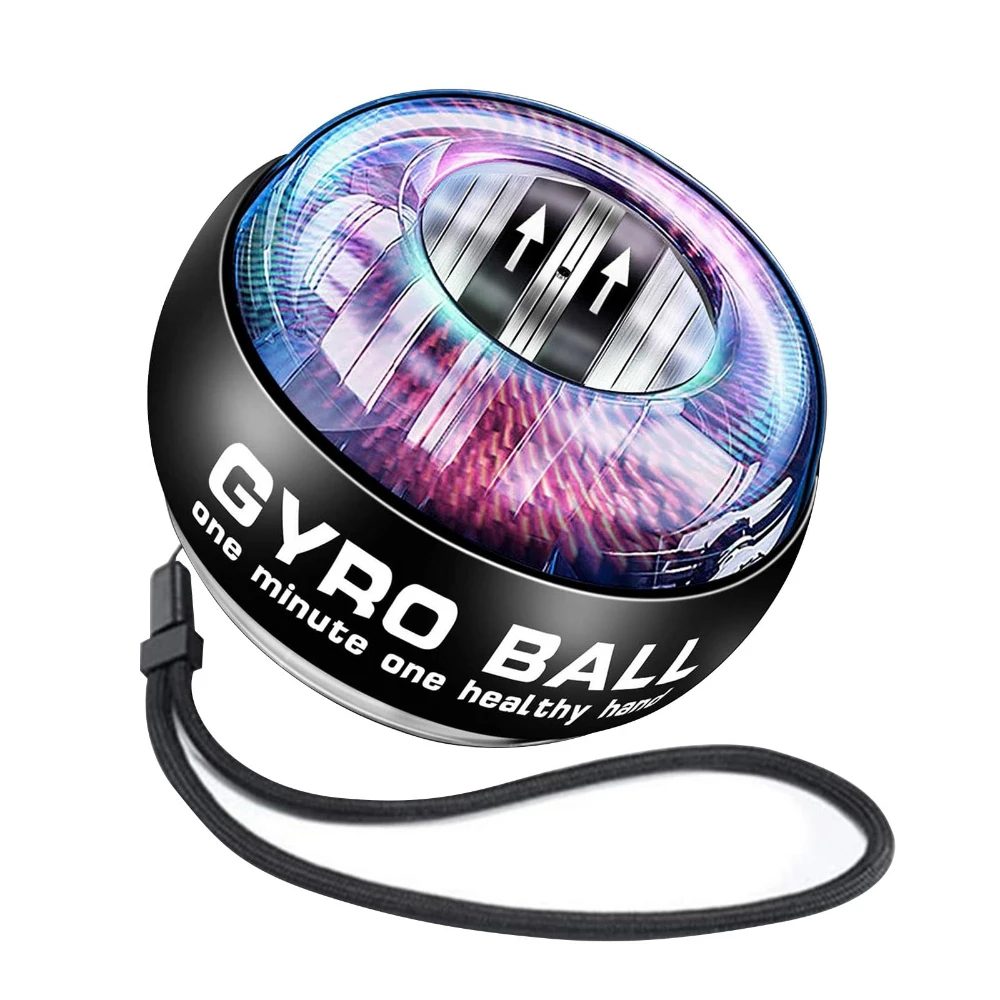 Handgelenk-Kraftball mit Auto-Start, Griffkraft-Verstärker, Gyroskopischer Arm-Gyro, Handball für Heimfitness, Unterarmtrainer ?