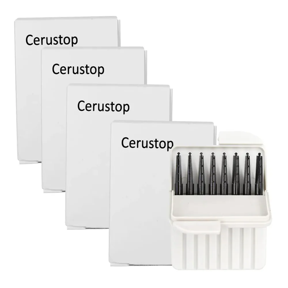 (5 Packungen/40 Stück) Phonak Cerustop Wachsschutzfilter, für Unitron Widex und GN Resound Hörgeräte-Wachsschutzfilter